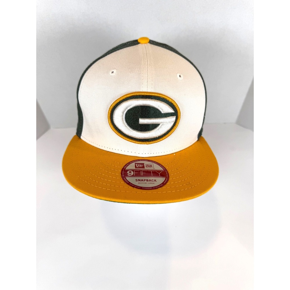 NEW w/o Tags Green Bay Packers Hat Snapback New Era 9Fifty Football Medium/Large